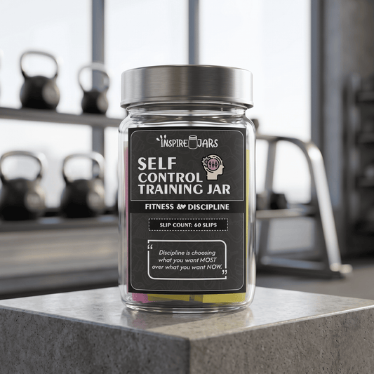 Self Control Training Jar | Ultimate Fitness & Discipline Gift
