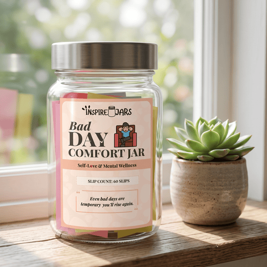 Bad Day Comfort Jar | Mental Wellness & Self-Love Gift
