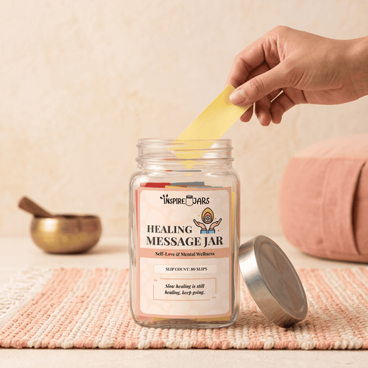 Healing Message Jar | Ultimate Self-Love & Mental Wellness Gift