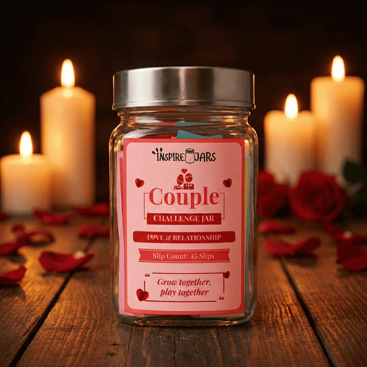Couple Challenge Jar | Romantic Date Night & Relationship Building Gift