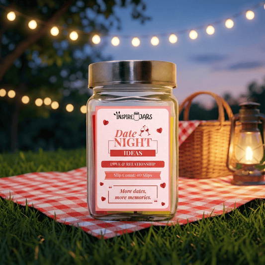 Date Night Ideas Jar | Romantic Gift for Couples