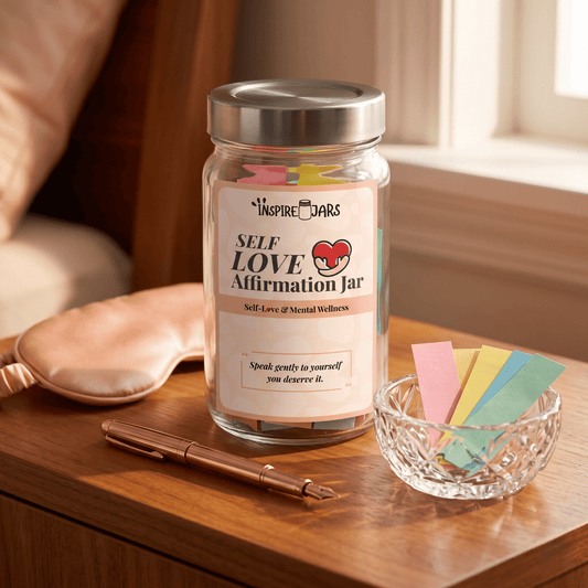 Self Love Affirmation Jar | Mental Wellness & Mindfulness Gift
